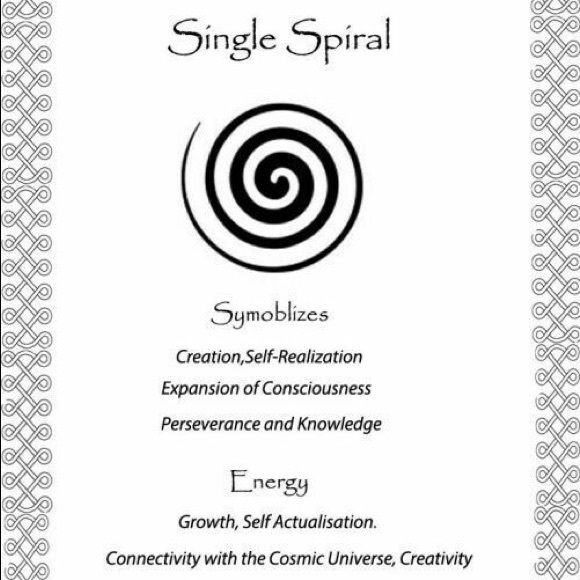 Silver Spiral of life adjustable black suede cord choker or long necklace - Picture 9 of 11